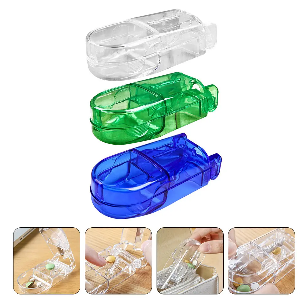 6Pcs Professional Tablet Cutters Pill Splitter Convenient Pills Cutter with V-Groove Anti-Slip for Small Large Pills
6Pcs Professional Tablet Cutters Pill Splitter Convenient Pills Cutter with V-Groove Anti-Slip for Small Large Pills
