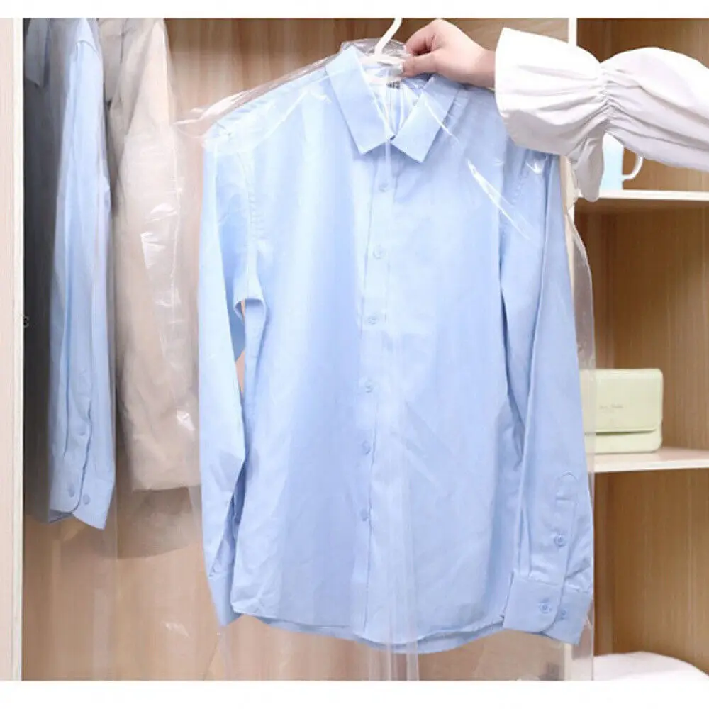1pcs Transparent Plastic Garment Dust Cover Clothing Storage Bag Suit Wedding Dress Dust Cover Home Utility Dust Cover
1pcs Transparent Plastic Garment Dust Cover Clothing Storage Bag Suit Wedding Dress Dust Cover Home Utility Dust Cover