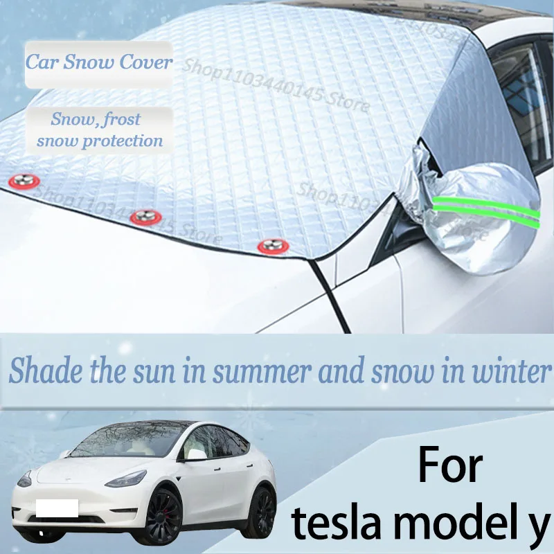 For tesla model y car Snow Windscreen, Snow, Frost, Dust and UV Visor, Winter car clothing, thick magnetic
For tesla model y car Snow Windscreen, Snow, Frost, Dust and UV Visor, Winter car clothing, thick magnetic