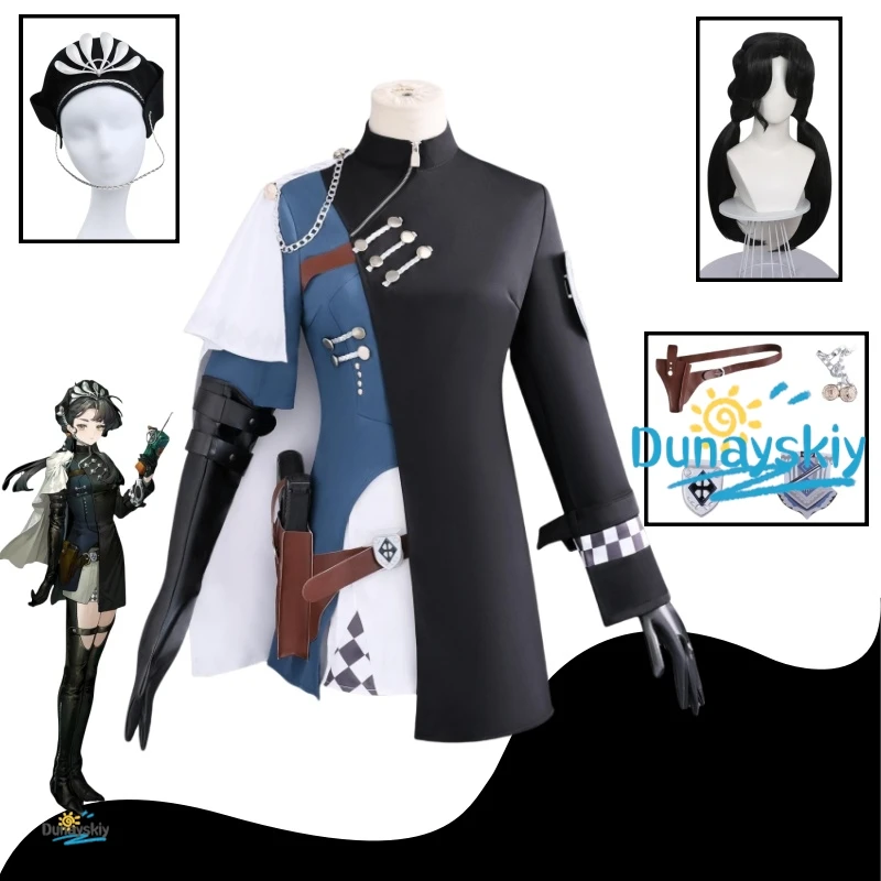 Game reverse: 1999 Liang Yue Cosplay Costume Liangyue Uniform Prop Wig Suit Halloween Party Play Outfit for Woman Girl
Game reverse: 1999 Liang Yue Cosplay Costume Liangyue Uniform Prop Wig Suit Halloween Party Play Outfit for Woman Girl