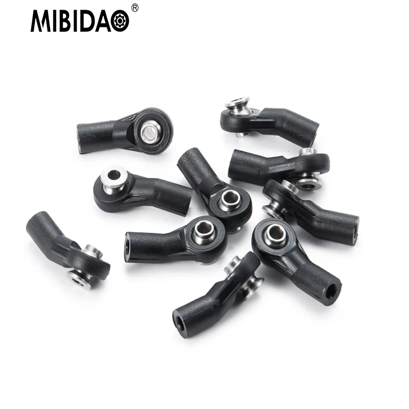 MIBIDAO 4Pcs/10Pcs Plastic M3 Link Rod Balls End for 1/10 RC Car Axial SCX10 Wraith RC Boat Airplane Upgrade Parts
MIBIDAO 4Pcs/10Pcs Plastic M3 Link Rod Balls End for 1/10 RC Car Axial SCX10 Wraith RC Boat Airplane Upgrade Parts