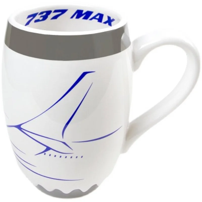 Подлинный самолет 737MAX, кухоль с двигателем, чашка для воды, чашка для гражданского авиационного пилота
Подлинный самолет 737MAX, кухоль с двигателем, чашка для воды, чашка для гражданского авиационного пилота