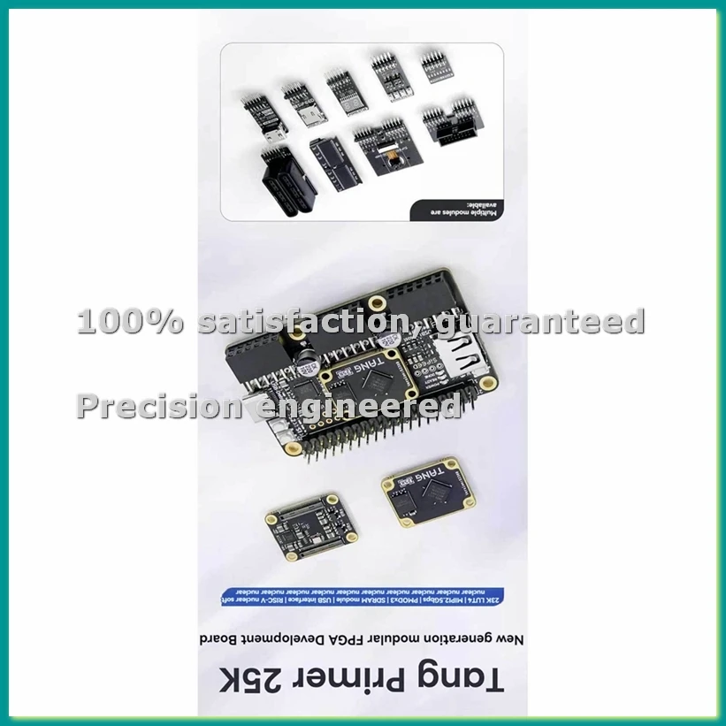 Плата для разработки FPGA Tang Primer 25K GW5A, плата для разработки RISC-V 23K LUT4, комплект док-станции PMOD - TCES
Плата для разработки FPGA Tang Primer 25K GW5A, плата для разработки RISC-V 23K LUT4, комплект док-станции PMOD - TCES