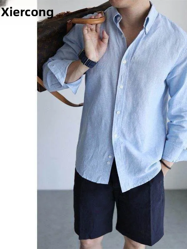 Italian Style Linen Cotton Twill Long Sleeve Casual Business Shirt Breathable Moisture Wicking Commute Spring Summer
Italian Style Linen Cotton Twill Long Sleeve Casual Business Shirt Breathable Moisture Wicking Commute Spring Summer