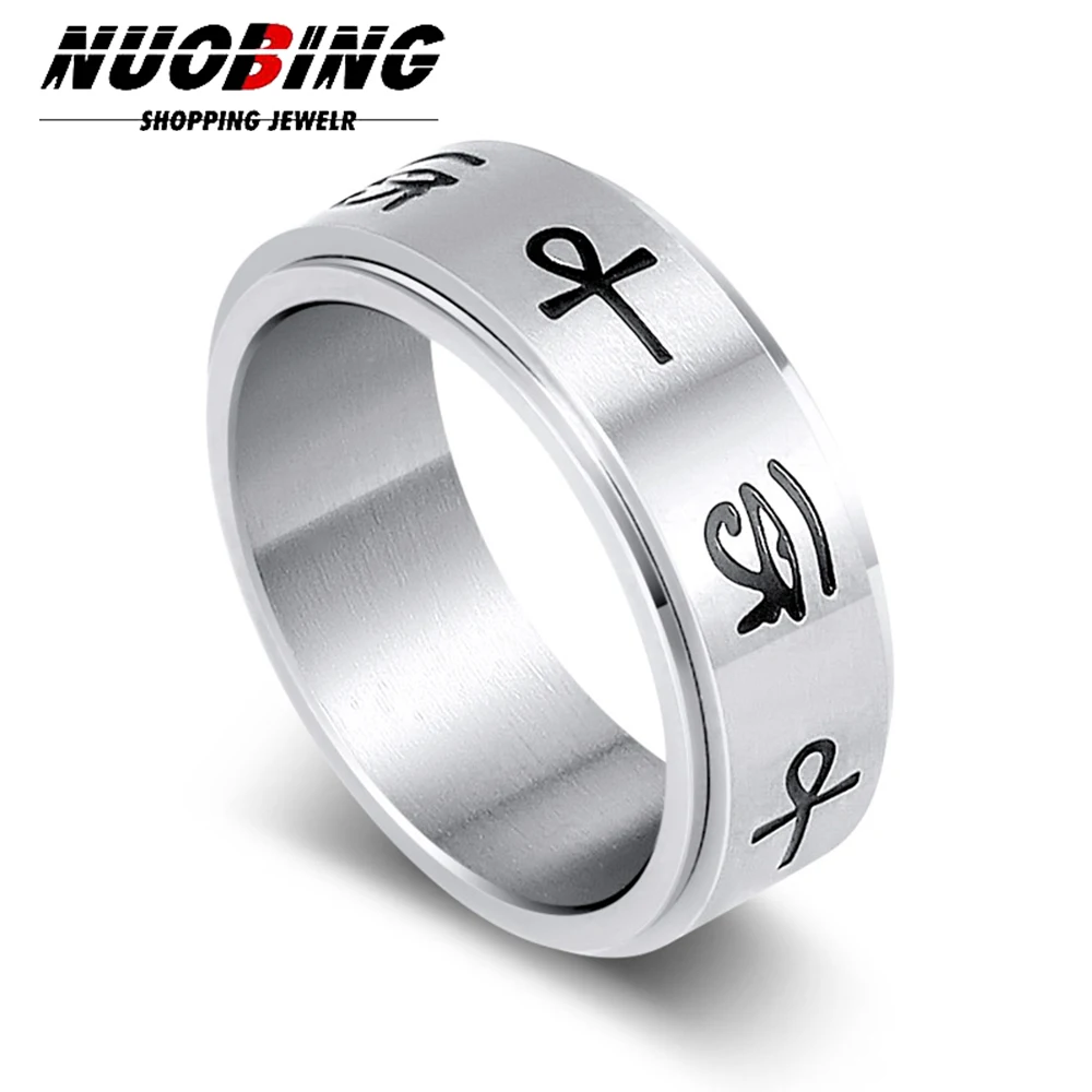Cross Devil's Eye Rotating Ring Stainless Steel Men and Women Anxiety Resistant Punk Jewelry Party Gift
Cross Devil's Eye Rotating Ring Stainless Steel Men and Women Anxiety Resistant Punk Jewelry Party Gift