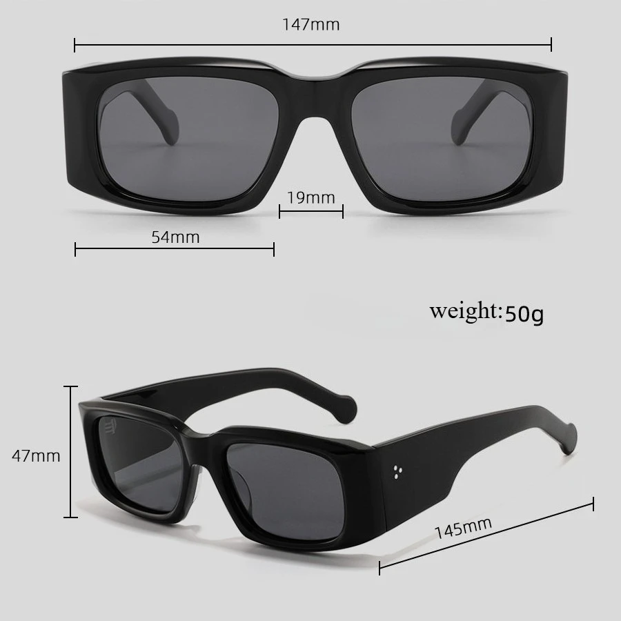 Luxury High Quality Acetate Polarized Sunglasses Unisex Square Small Frame Wide Leg Trendy UV400 Protection Outdoor Eyewear
Luxury High Quality Acetate Polarized Sunglasses Unisex Square Small Frame Wide Leg Trendy UV400 Protection Outdoor Eyewear