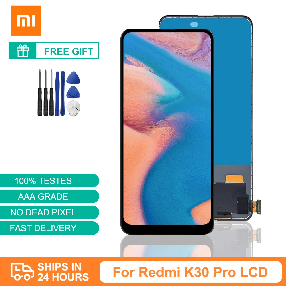ЖК-дисплей TFT для Xiaomi Poco F2 Pro, дигитайзер сенсорного экрана, запасные части с рамкой, экран для Redmi K30 Pro
ЖК-дисплей TFT для Xiaomi Poco F2 Pro, дигитайзер сенсорного экрана, запасные части с рамкой, экран для Redmi K30 Pro