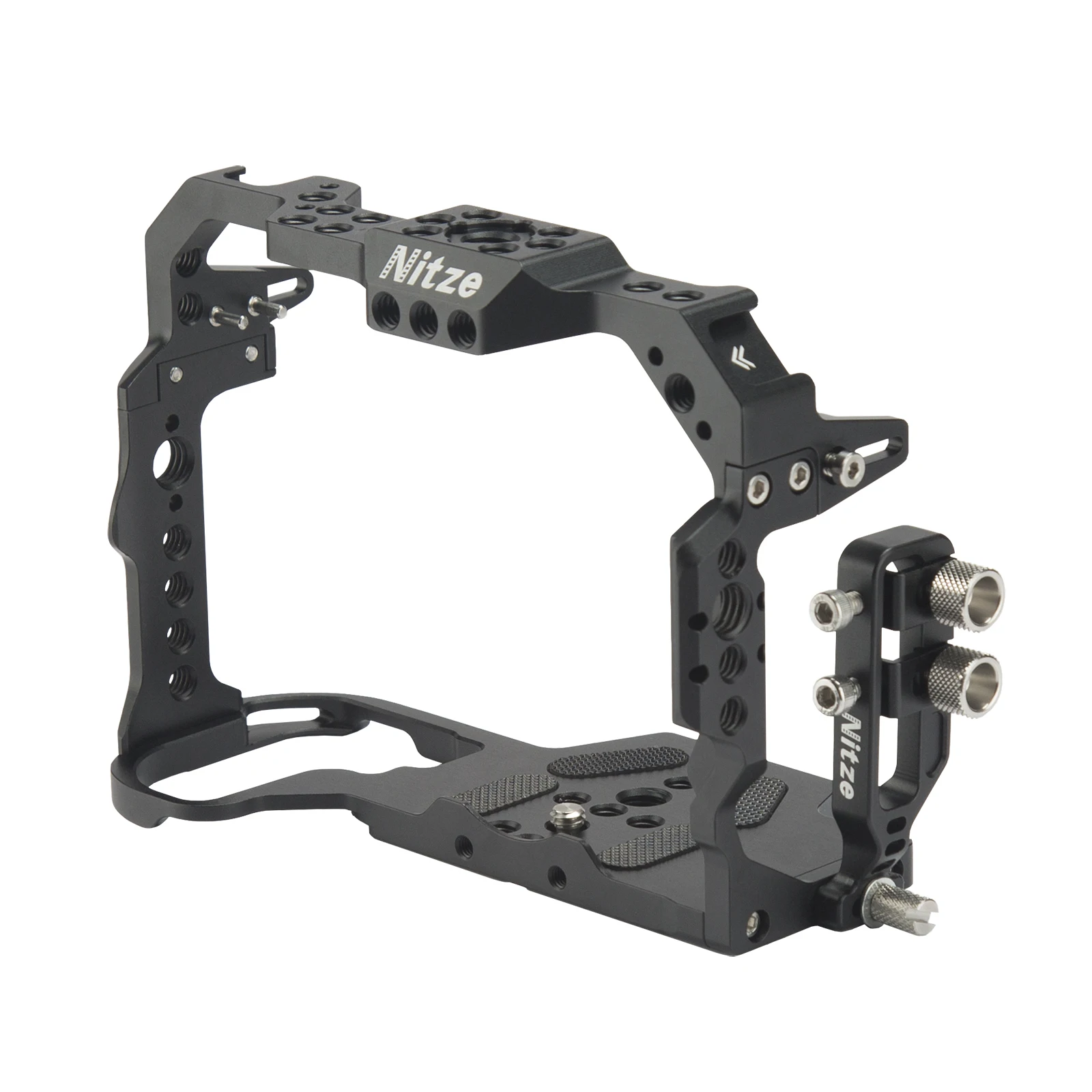 Nitze Cage for Canon R5 C / R5 Camera with HDMI-Compatibled/ USB-C Cable Clamp-T-C03B
Nitze Cage for Canon R5 C / R5 Camera with HDMI-Compatibled/ USB-C Cable Clamp-T-C03B