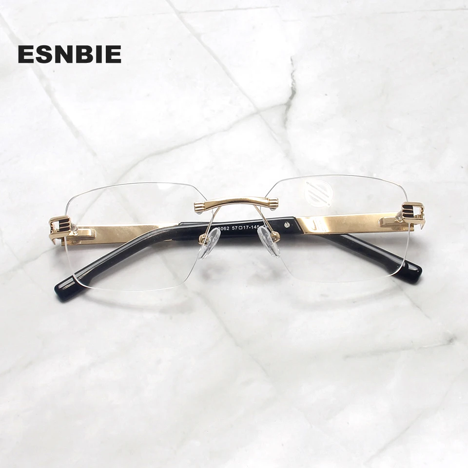 Top Grade Big Rimless Glasses Man Myopia Eyeglasses Prescription Spectacles Frames Men Oversize Square Frameless lentes de sol
Top Grade Big Rimless Glasses Man Myopia Eyeglasses Prescription Spectacles Frames Men Oversize Square Frameless lentes de sol