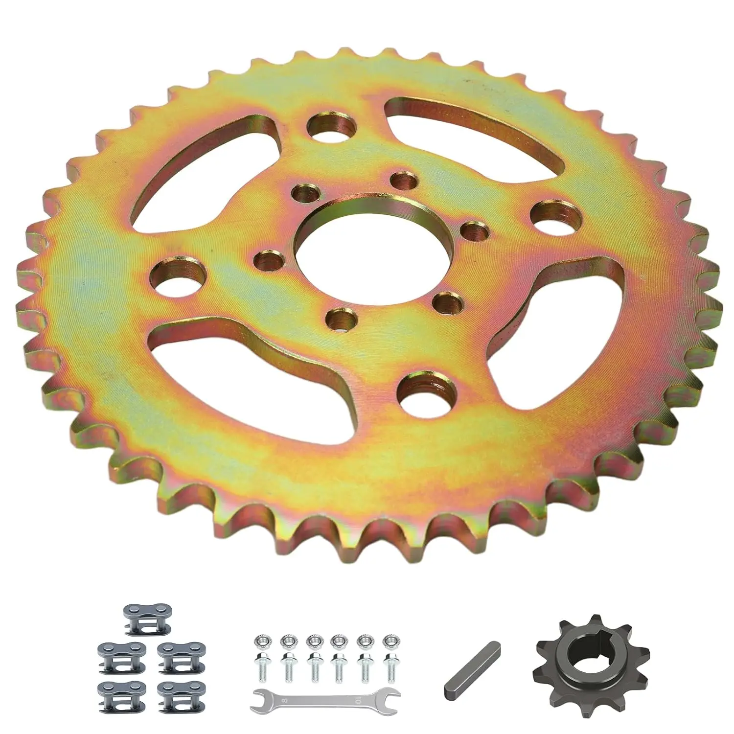 High Speed 40T Rear Sprocket for Mini Bike Parts, Fits 37mm Bore, Compatible with Various Models
High Speed 40T Rear Sprocket for Mini Bike Parts, Fits 37mm Bore, Compatible with Various Models