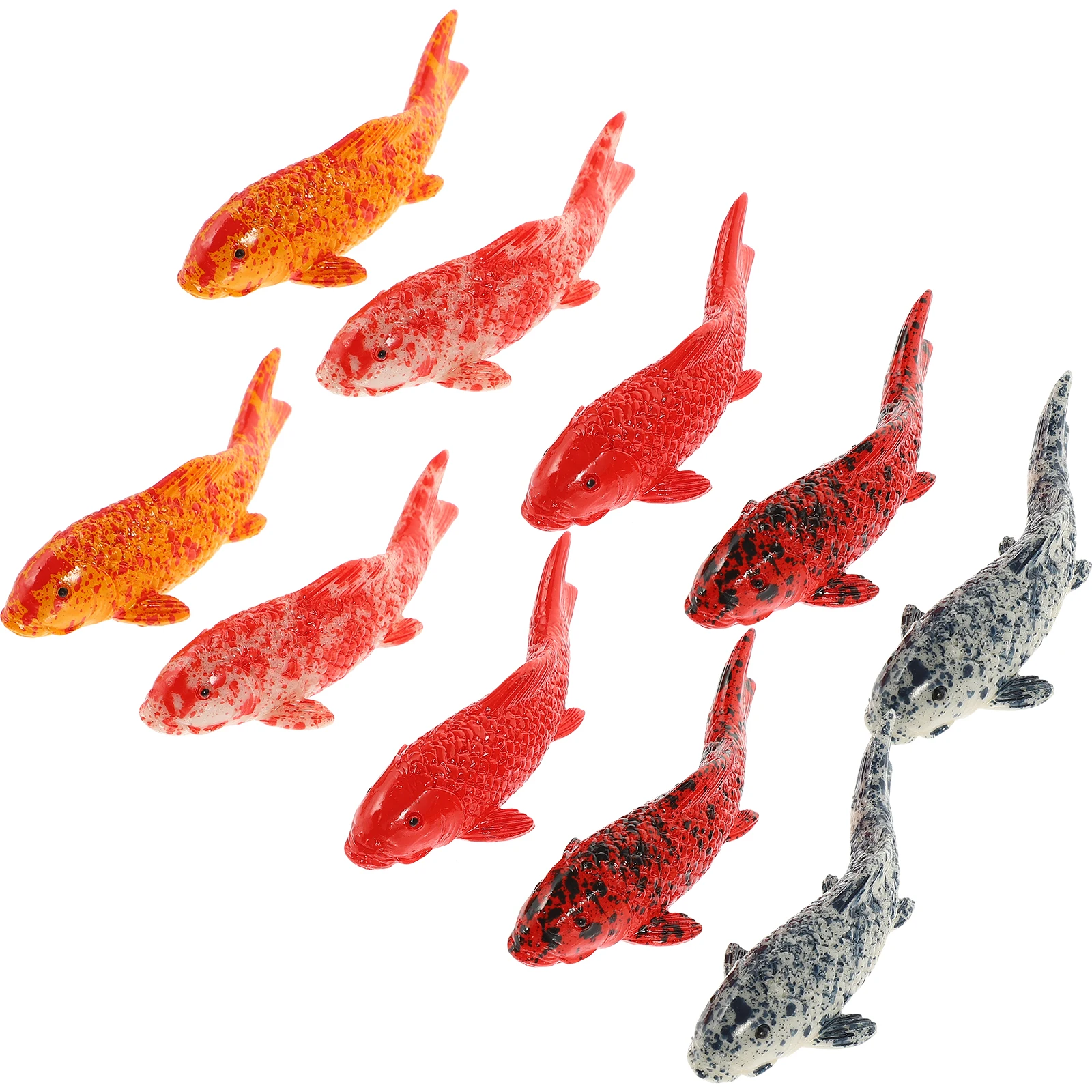 20 Pcs Koi Decorations Toy Floating Fish Swimming Small Glass Resin Tank Simulation Carp Miniature for Realistic Fake
20 Pcs Koi Decorations Toy Floating Fish Swimming Small Glass Resin Tank Simulation Carp Miniature for Realistic Fake