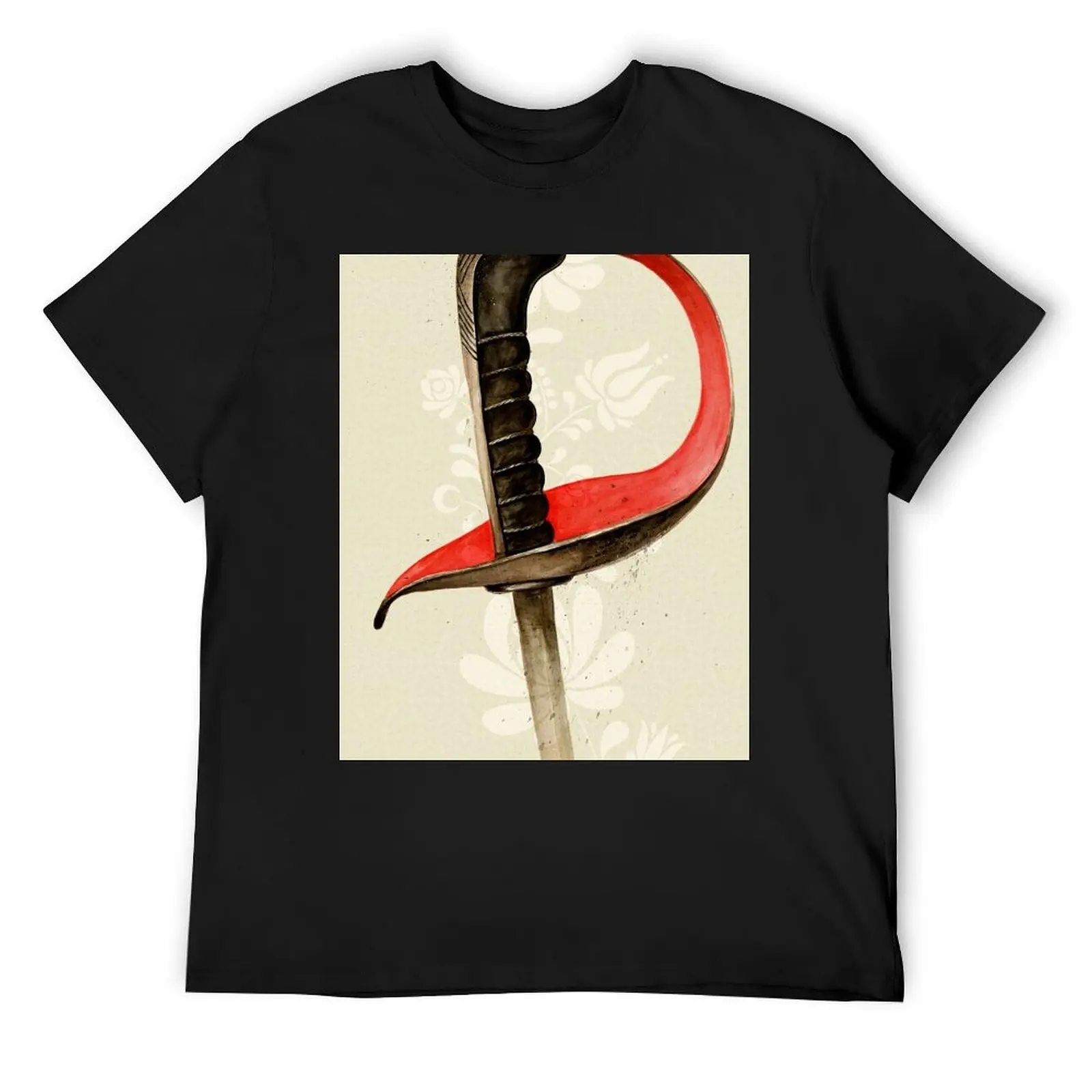 Fencing Sabre Watercolor T-Shirt man t shirt quick-drying graphic shirts big and tall t shirts for men
Fencing Sabre Watercolor T-Shirt man t shirt quick-drying graphic shirts big and tall t shirts for men