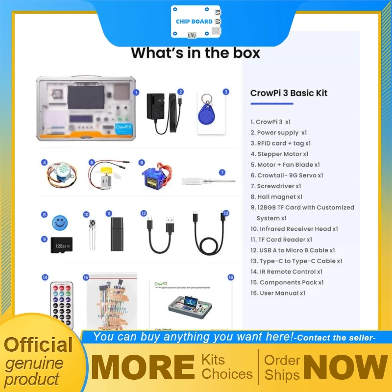 Elecrow CrowPi 3 AI Learning and Development Station with 41 Modules and 180+ Interactive Lessons