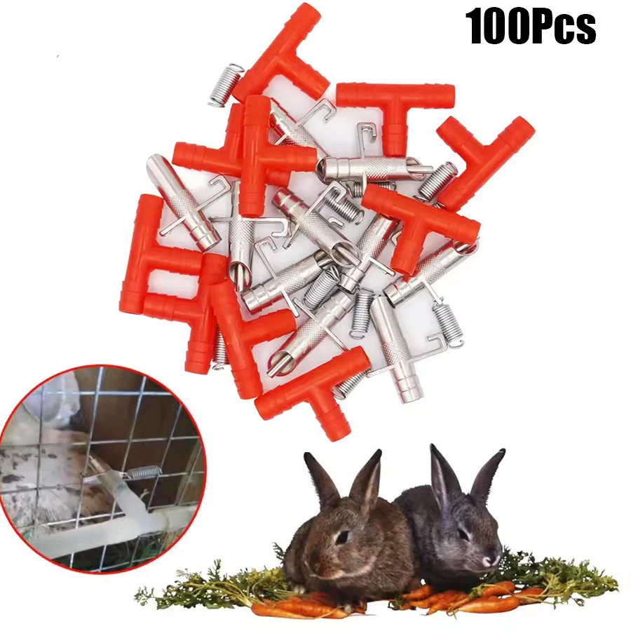 100 Pcs Rabbit Nipple Drinker Feeder Mouse Rodents Bunny Pet Automatic Waterer Drinker Rabbit Nipple Drinking Tools
100 Pcs Rabbit Nipple Drinker Feeder Mouse Rodents Bunny Pet Automatic Waterer Drinker Rabbit Nipple Drinking Tools