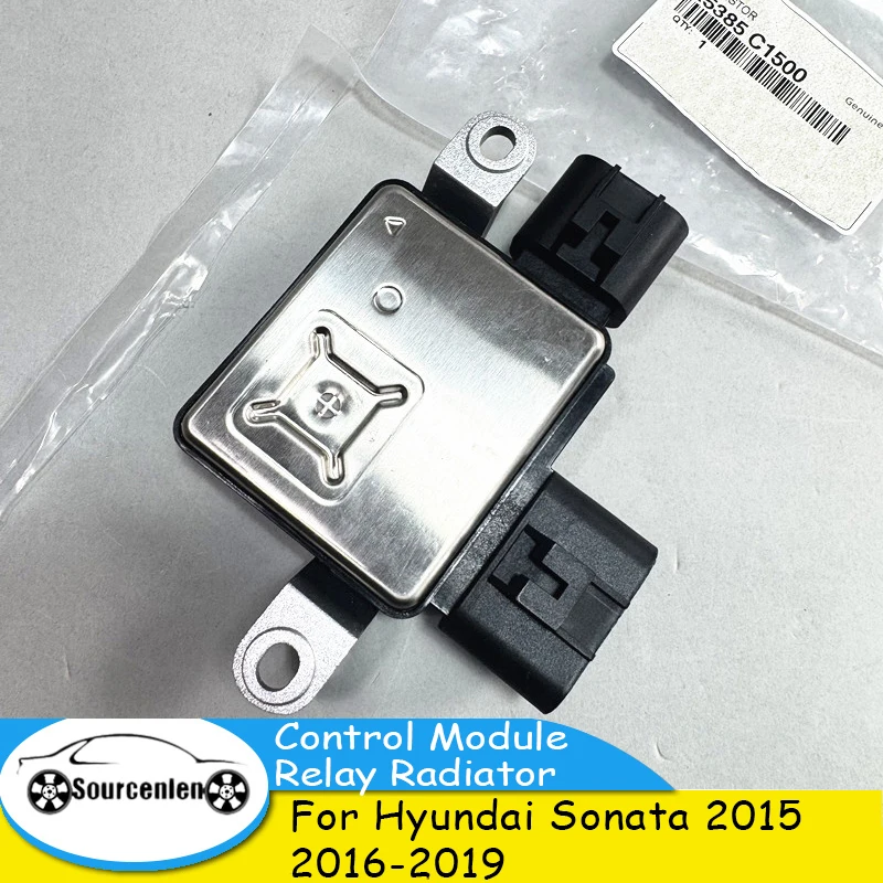 Brand New 25385C1500 25385-C1500 Electric Cooling Fan Control Module Relay Radiator Unit Fit for Hyundai Sonata 2015 2016-2019
Brand New 25385C1500 25385-C1500 Electric Cooling Fan Control Module Relay Radiator Unit Fit for Hyundai Sonata 2015 2016-2019