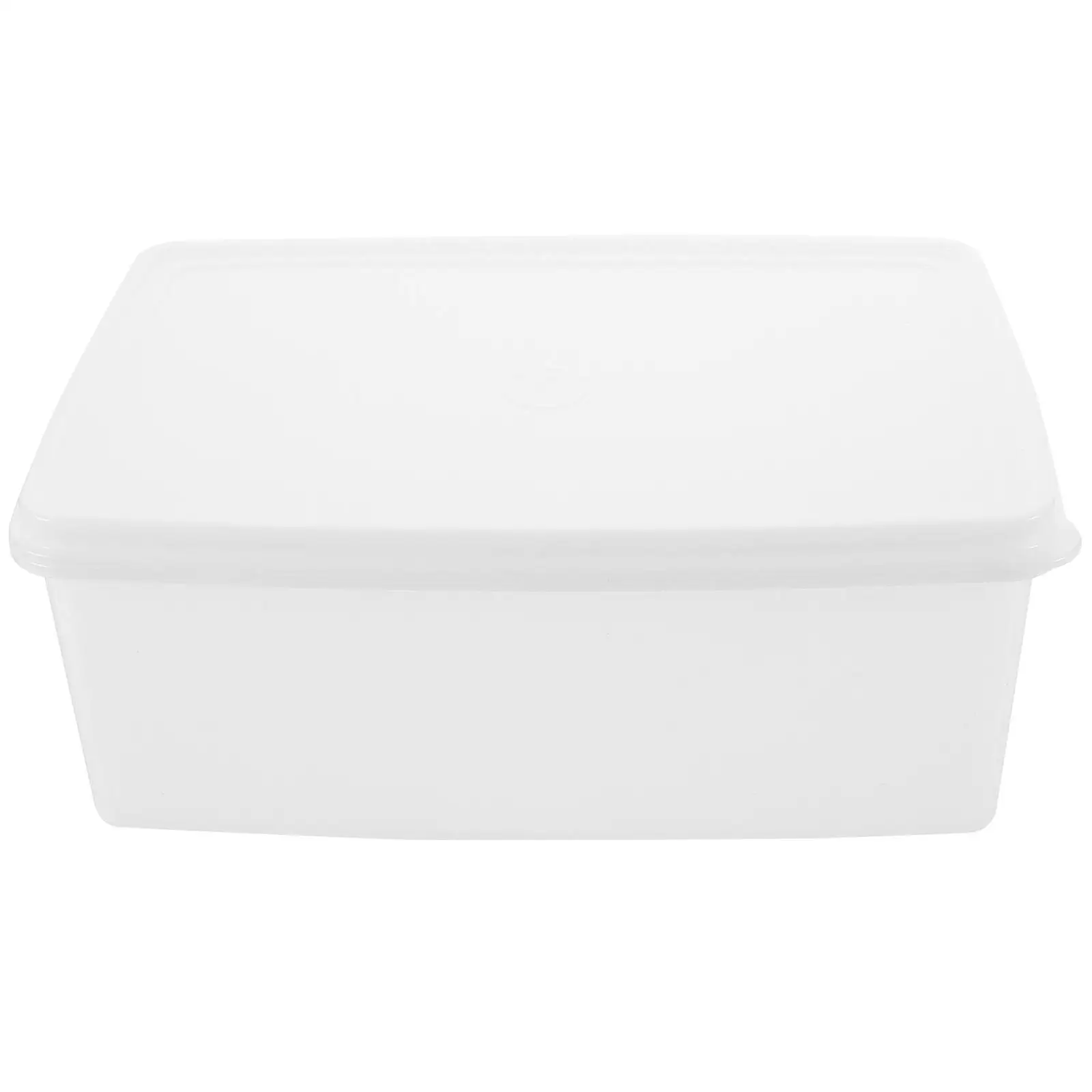 2.1L Single Layer Plastic Crisper Rectangular Transparent Storage Box Dry Food Storage Container with Lid for Home Kitchen Bar
2.1L Single Layer Plastic Crisper Rectangular Transparent Storage Box Dry Food Storage Container with Lid for Home Kitchen Bar