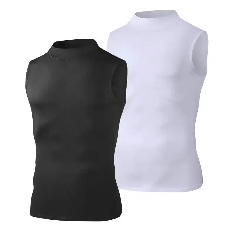 The 2025 new semi-high-neck sleeveless T-shirt with a fitted vest and a base layer top is comfortable and well-fitting
The 2025 new semi-high-neck sleeveless T-shirt with a fitted vest and a base layer top is comfortable and well-fitting