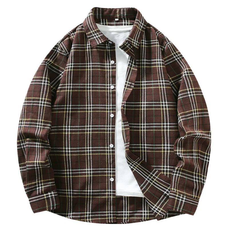 Man 2026 New Collection Plaid Shirt Cardigans Streetwear Vintage Elegant Tops Men Long Sleeve Casual Social Business Work Shirts
Man 2026 New Collection Plaid Shirt Cardigans Streetwear Vintage Elegant Tops Men Long Sleeve Casual Social Business Work Shirts