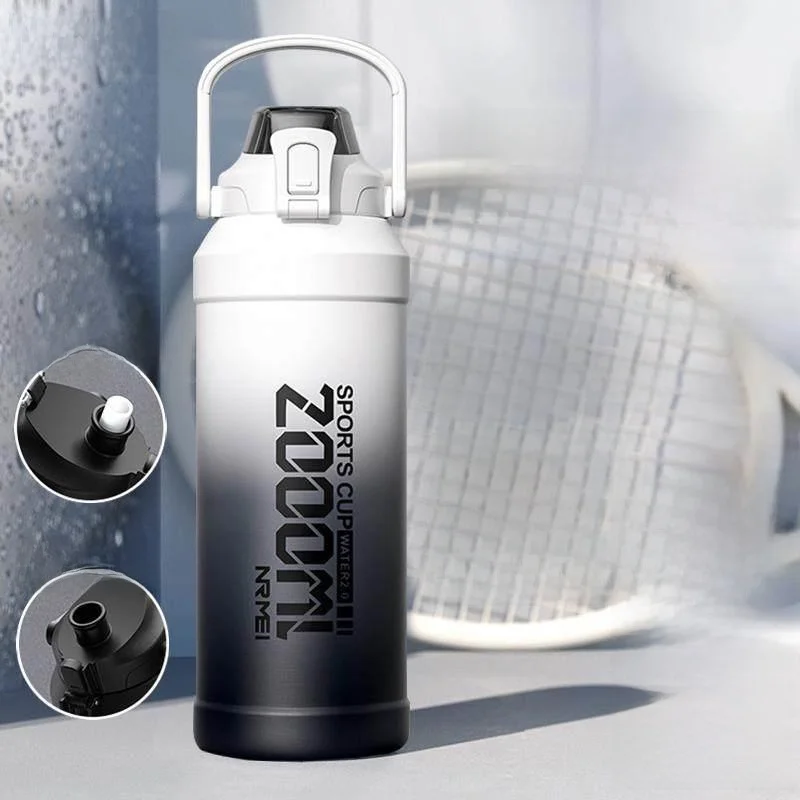 Large Capaci 2L German 36 Stainl Steel Insulated Water Bottle Men's Portable Cooling Thermos Big Belly Thermal Cup
Large Capaci 2L German 36 Stainl Steel Insulated Water Bottle Men's Portable Cooling Thermos Big Belly Thermal Cup