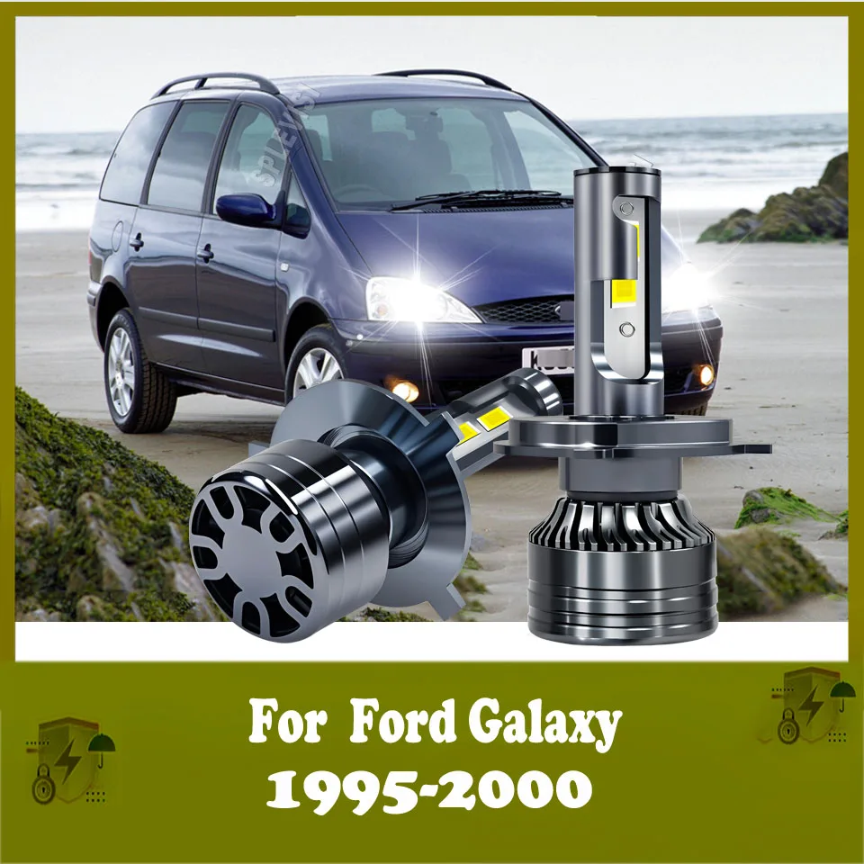 2Pcs Car Headlight H4 9003 Led 18000LM Bulbs 6000K White Lamp Fit For Ford Galaxy 1995 1996 1997 1998 1999 2000
2Pcs Car Headlight H4 9003 Led 18000LM Bulbs 6000K White Lamp Fit For Ford Galaxy 1995 1996 1997 1998 1999 2000