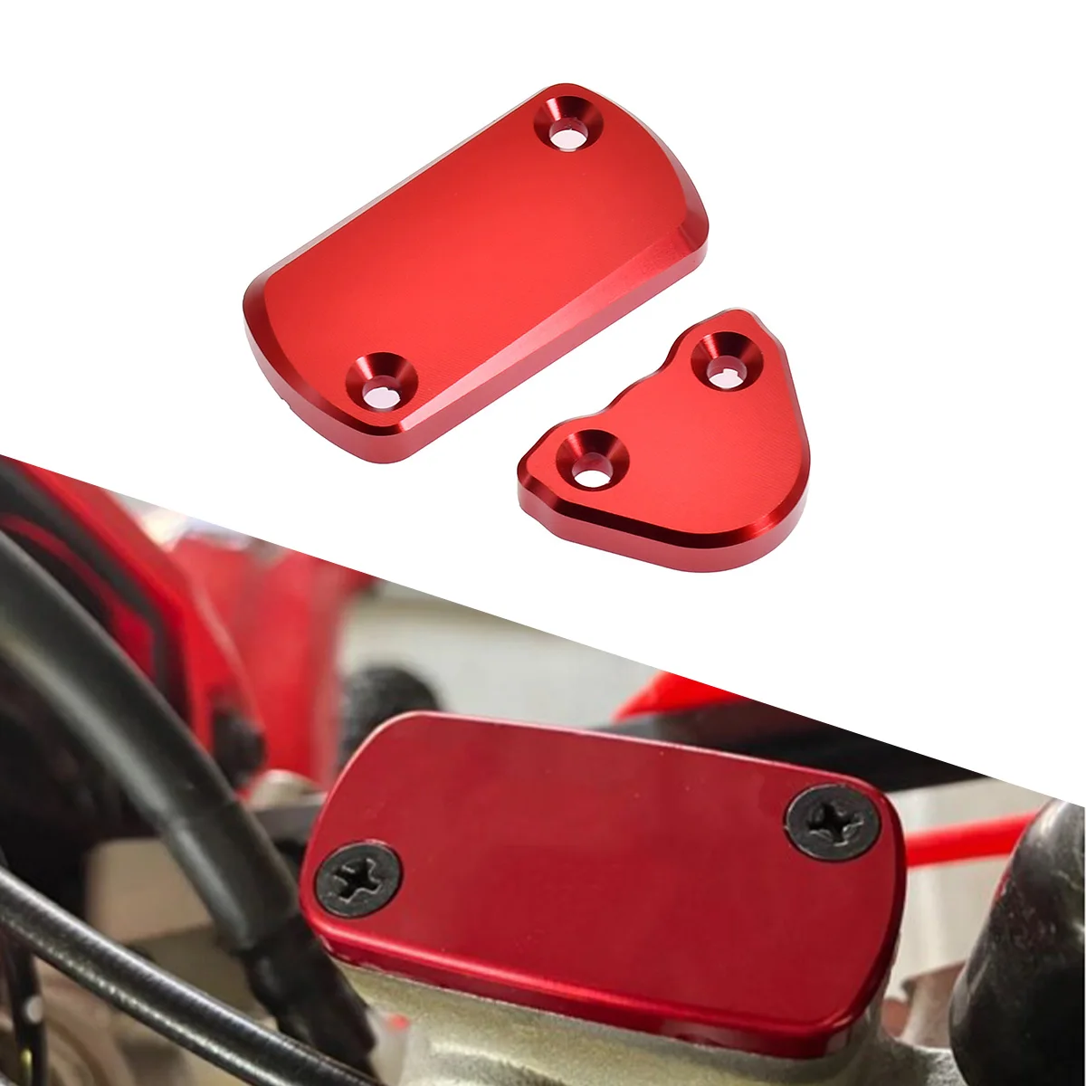 For Honda CR125R CR125/250R CRF250F 450R 450X 450RX 450L 450RL 2002-2022 CNC aluminium Brake Fluid Reservoir Cap Cover
For Honda CR125R CR125/250R CRF250F 450R 450X 450RX 450L 450RL 2002-2022 CNC aluminium Brake Fluid Reservoir Cap Cover