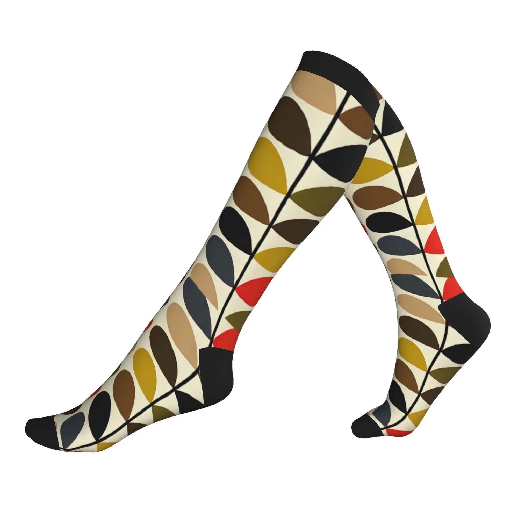 Cool Printed Orla Kiely Flower Socks Women Stretchy Summer Autumn Winter Scandinavian Geometric Style Sports Compression Socks
Cool Printed Orla Kiely Flower Socks Women Stretchy Summer Autumn Winter Scandinavian Geometric Style Sports Compression Socks