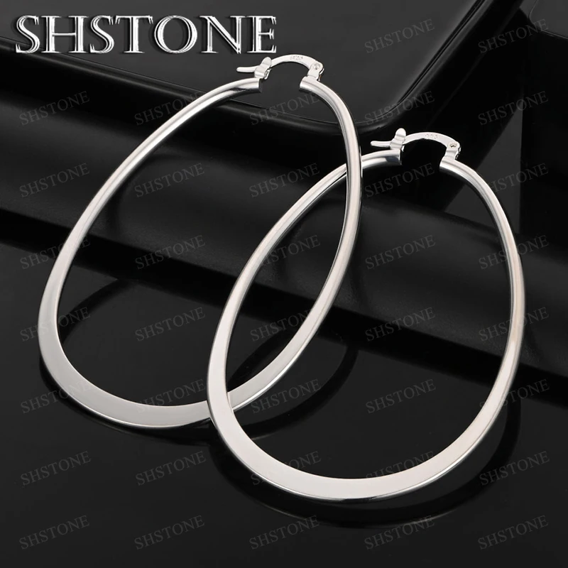925 Silver Earrings Men Women Party Gift Luxury Jewelry Fine Accessories Fashion Trend Smooth Simple Sterling Silver Earring
925 Silver Earrings Men Women Party Gift Luxury Jewelry Fine Accessories Fashion Trend Smooth Simple Sterling Silver Earring
