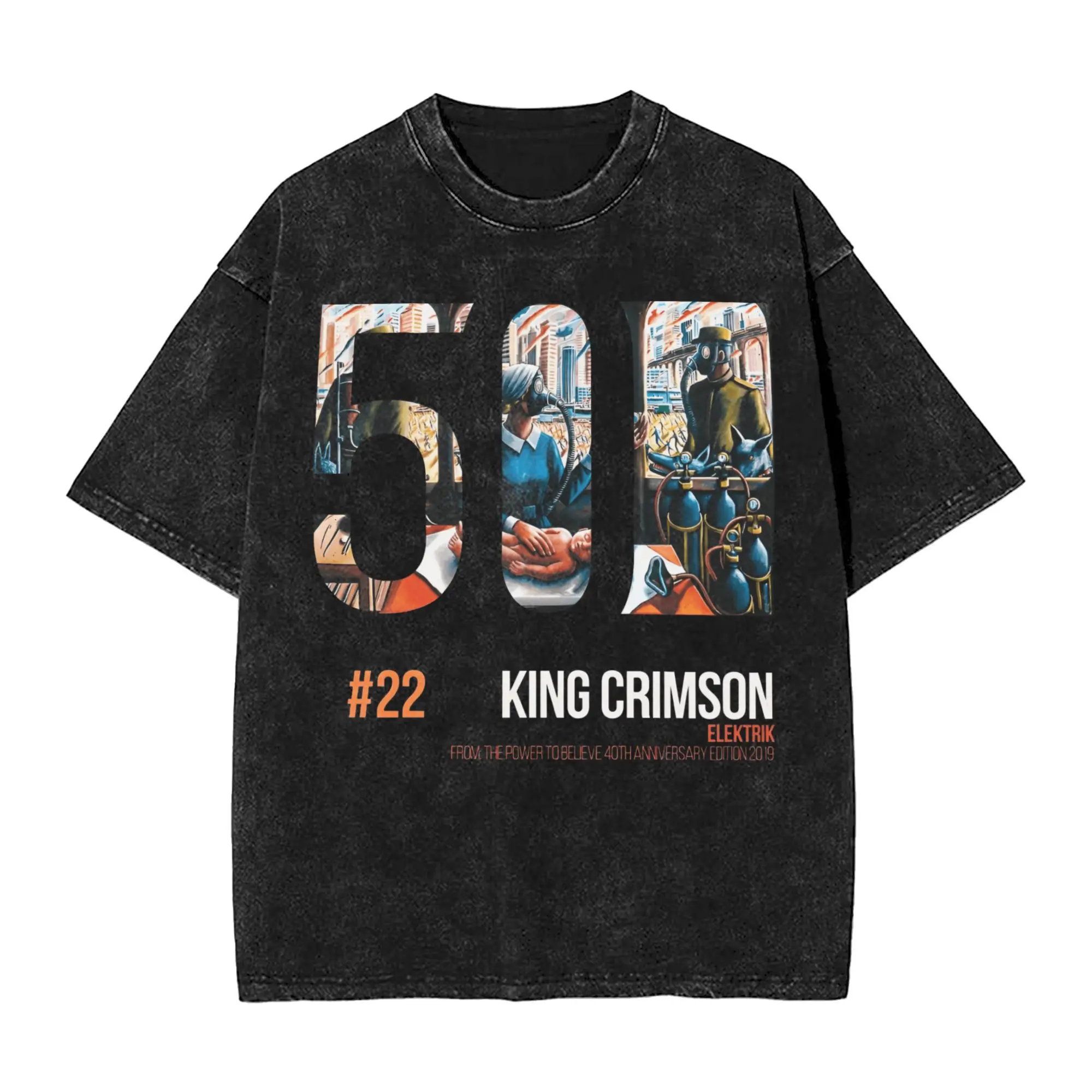 Men's King Crimsons T Shirts 50th Anniversary Tops Summer Vintage Short Sleeve T Shirt O Neck Fashion Print T Shirt Dropshipping
Men's King Crimsons T Shirts 50th Anniversary Tops Summer Vintage Short Sleeve T Shirt O Neck Fashion Print T Shirt Dropshipping
