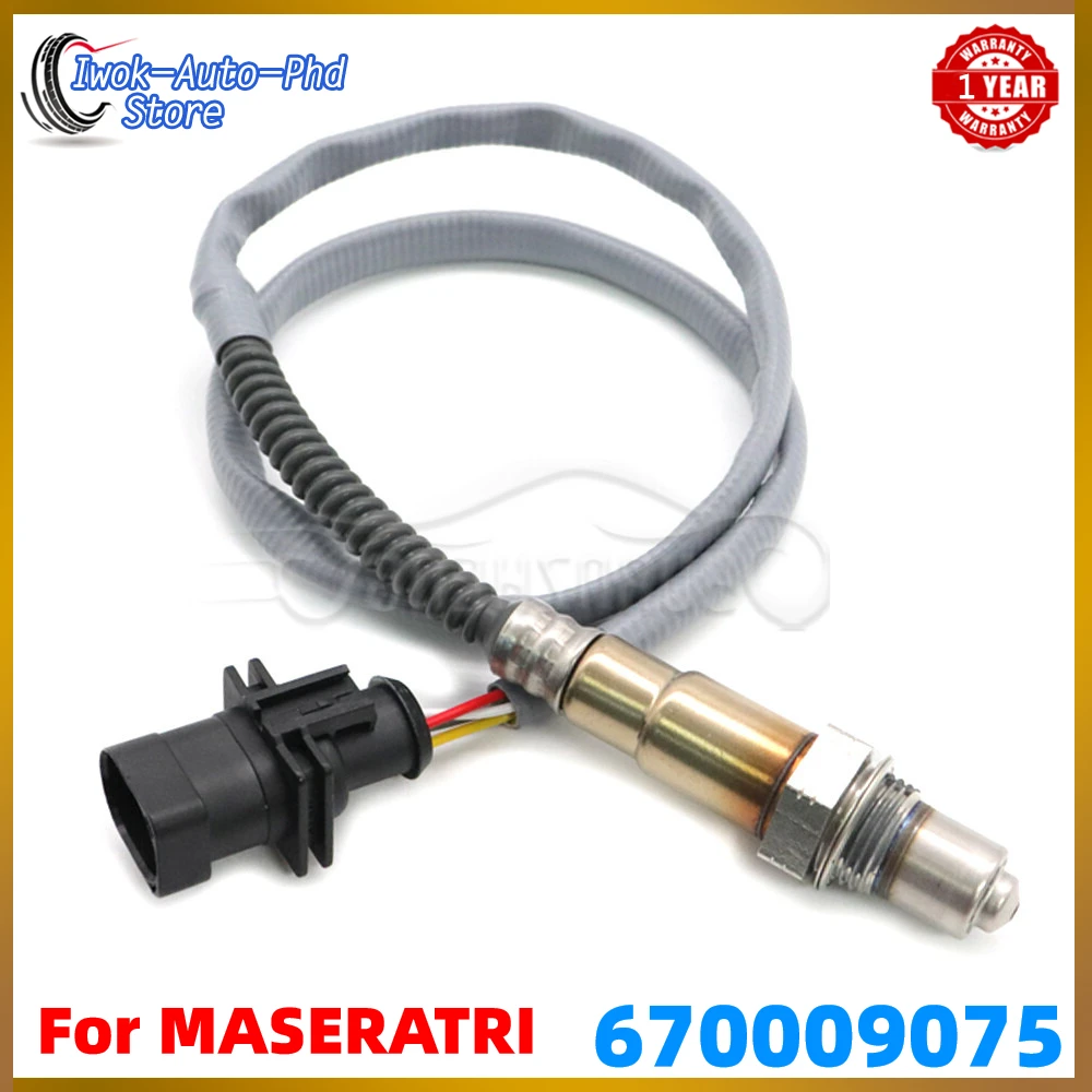 670009075 New Front Air Fuel Ratio Lambda O2 Oxygen Sensor For MASERATRI LEVANTE 3.0 Ghibli Quattroporte 0258027100 2014-18
670009075 New Front Air Fuel Ratio Lambda O2 Oxygen Sensor For MASERATRI LEVANTE 3.0 Ghibli Quattroporte 0258027100 2014-18