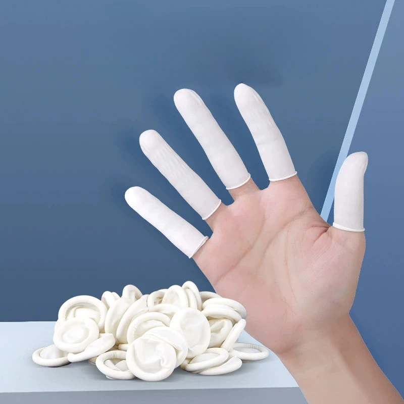 100/200pcs Disposable Fingertips Protector Gloves Natural Rubber Non-slip Anti-static Finger Cot For Beauty Clean Massage Tool
100/200pcs Disposable Fingertips Protector Gloves Natural Rubber Non-slip Anti-static Finger Cot For Beauty Clean Massage Tool
