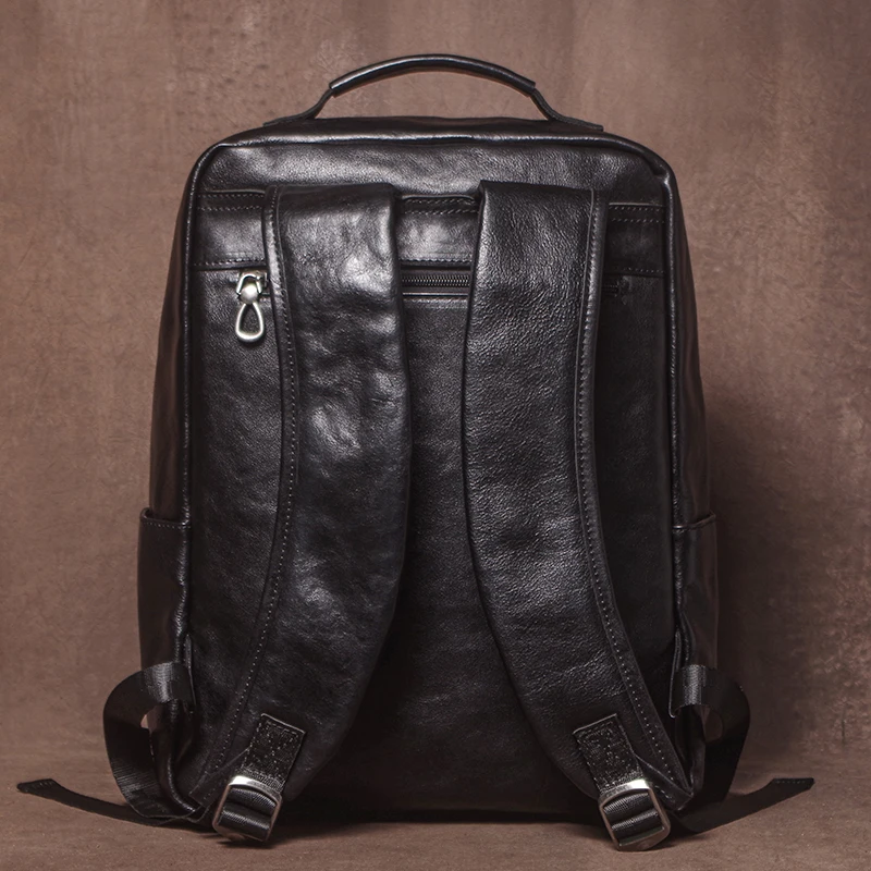 Retro Leather Backpack Men's Business Travel Backpack First Layer Cowhide Computer Bag Skeleton-Skin Student Schoolbag
Retro Leather Backpack Men's Business Travel Backpack First Layer Cowhide Computer Bag Skeleton-Skin Student Schoolbag
