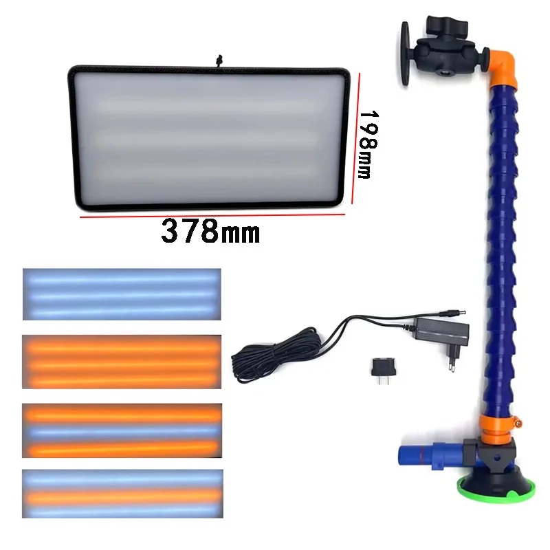 Car depression repair tool 6-color adjustable light universal nozzle bracket suction cup magnet switch leveling light
Car depression repair tool 6-color adjustable light universal nozzle bracket suction cup magnet switch leveling light