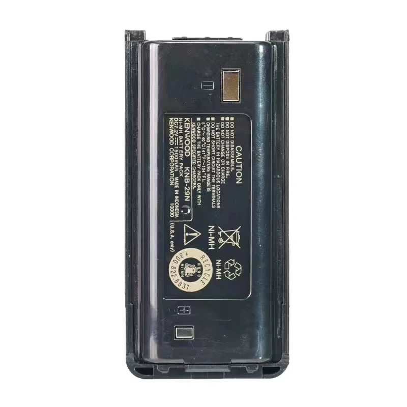 100%Original 1500mAh for KENWOOD KNB29N TK2207 TK2217 TK2307 TK3207 TK3207G TK3217 TK3307 TK3317 TK3407 Interphone NI-MH Battery
100%Original 1500mAh for KENWOOD KNB29N TK2207 TK2217 TK2307 TK3207 TK3207G TK3217 TK3307 TK3317 TK3407 Interphone NI-MH Battery