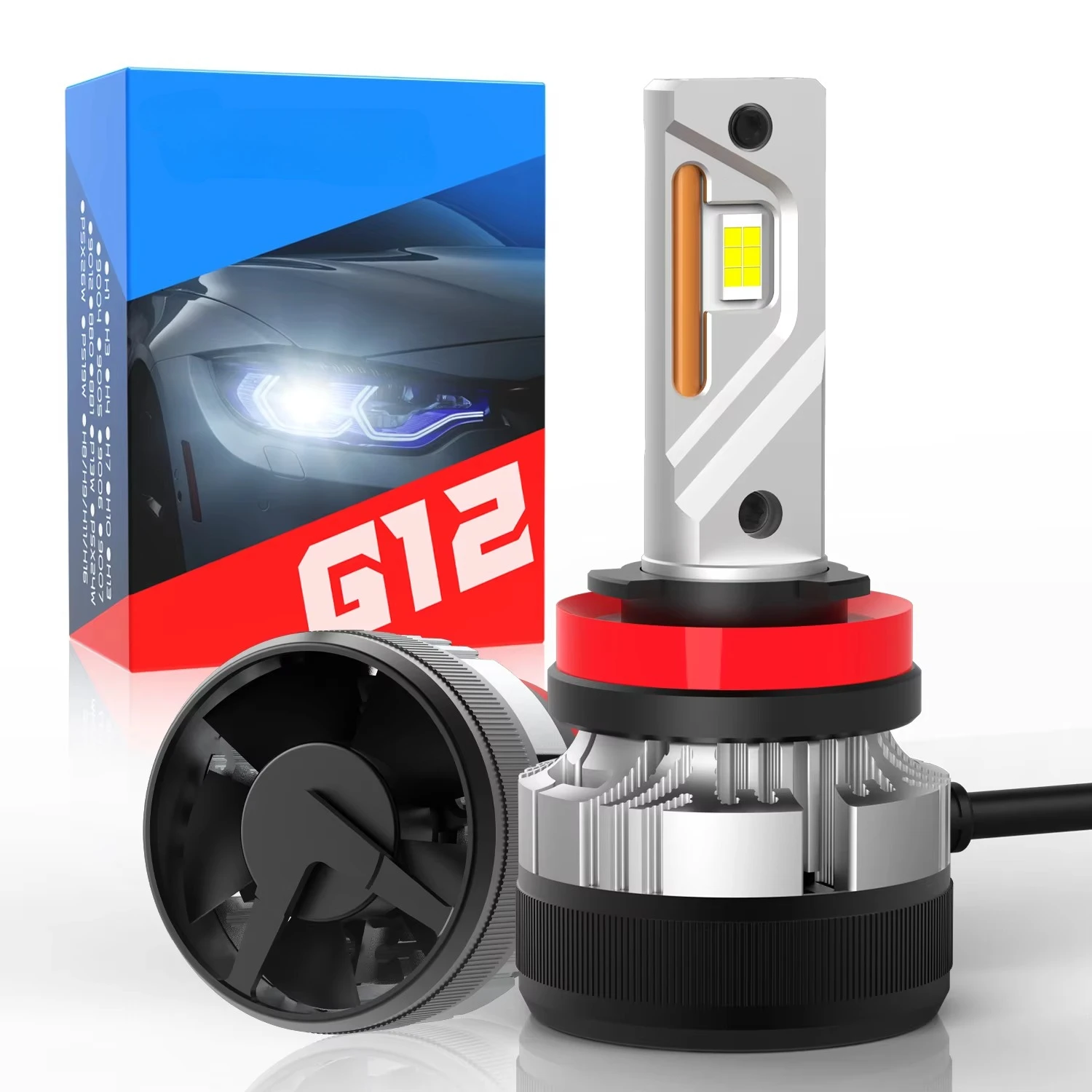All One Auto LED Lighting Headlight High-Low Beam Car Lights 9003 HB2 H4 LED Bulbs 6000k Color White PSX24W LED Bulbs
All One Auto LED Lighting Headlight High-Low Beam Car Lights 9003 HB2 H4 LED Bulbs 6000k Color White PSX24W LED Bulbs