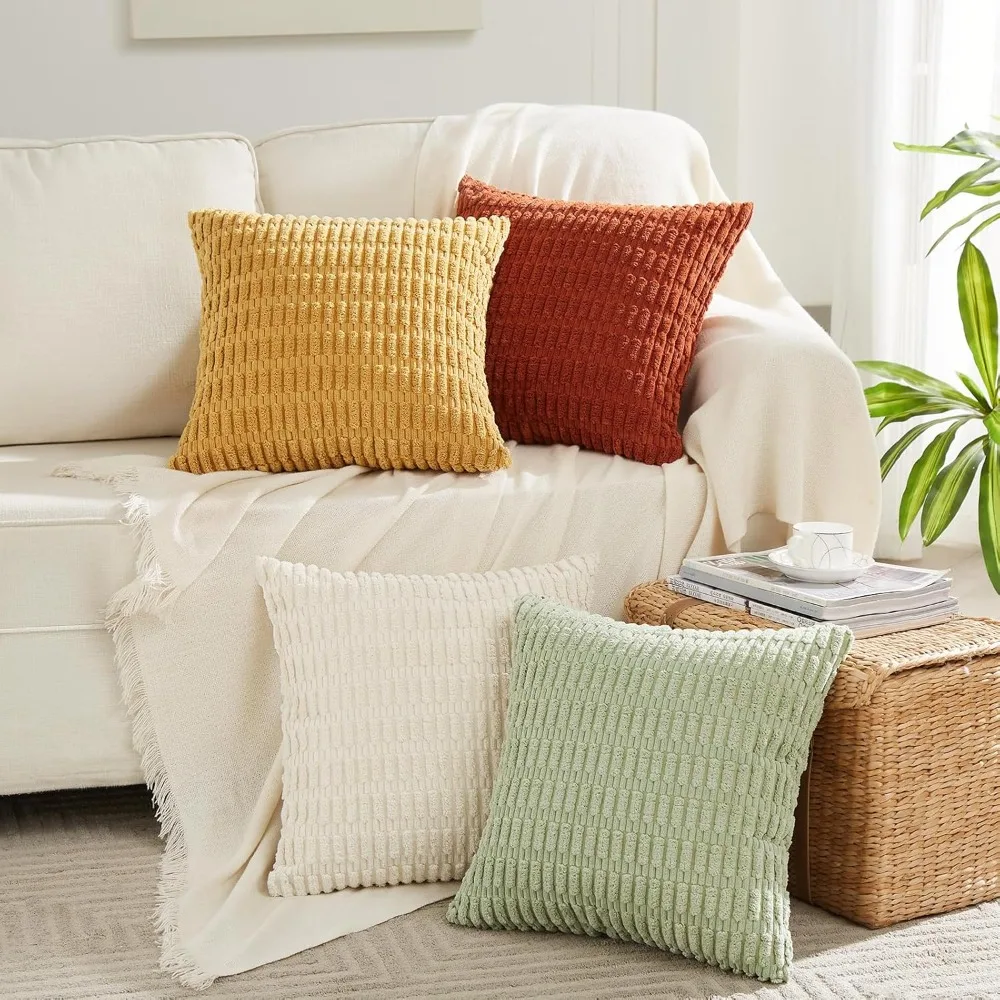 HOME 4 Packs Boho Fall Euro Decorative Throw Pillow Covers 28x28 Inch for Living Room Couch Bed
HOME 4 Packs Boho Fall Euro Decorative Throw Pillow Covers 28x28 Inch for Living Room Couch Bed