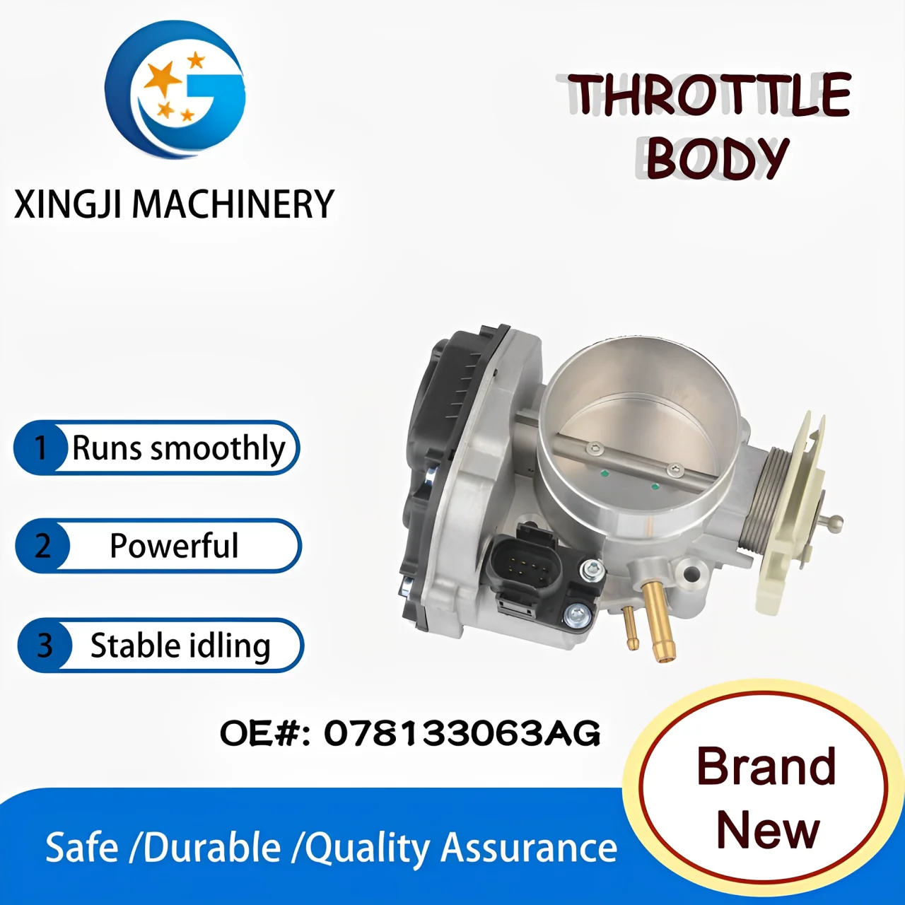XingJi Parts Throttle body OE 078133063AG 408-237-221-003Z Fit for Audi A4(8D2,B5) 2.4 2.8 Audi A6 (4B, C5) 2.4 2.8
XingJi Parts Throttle body OE 078133063AG 408-237-221-003Z Fit for Audi A4(8D2,B5) 2.4 2.8 Audi A6 (4B, C5) 2.4 2.8
