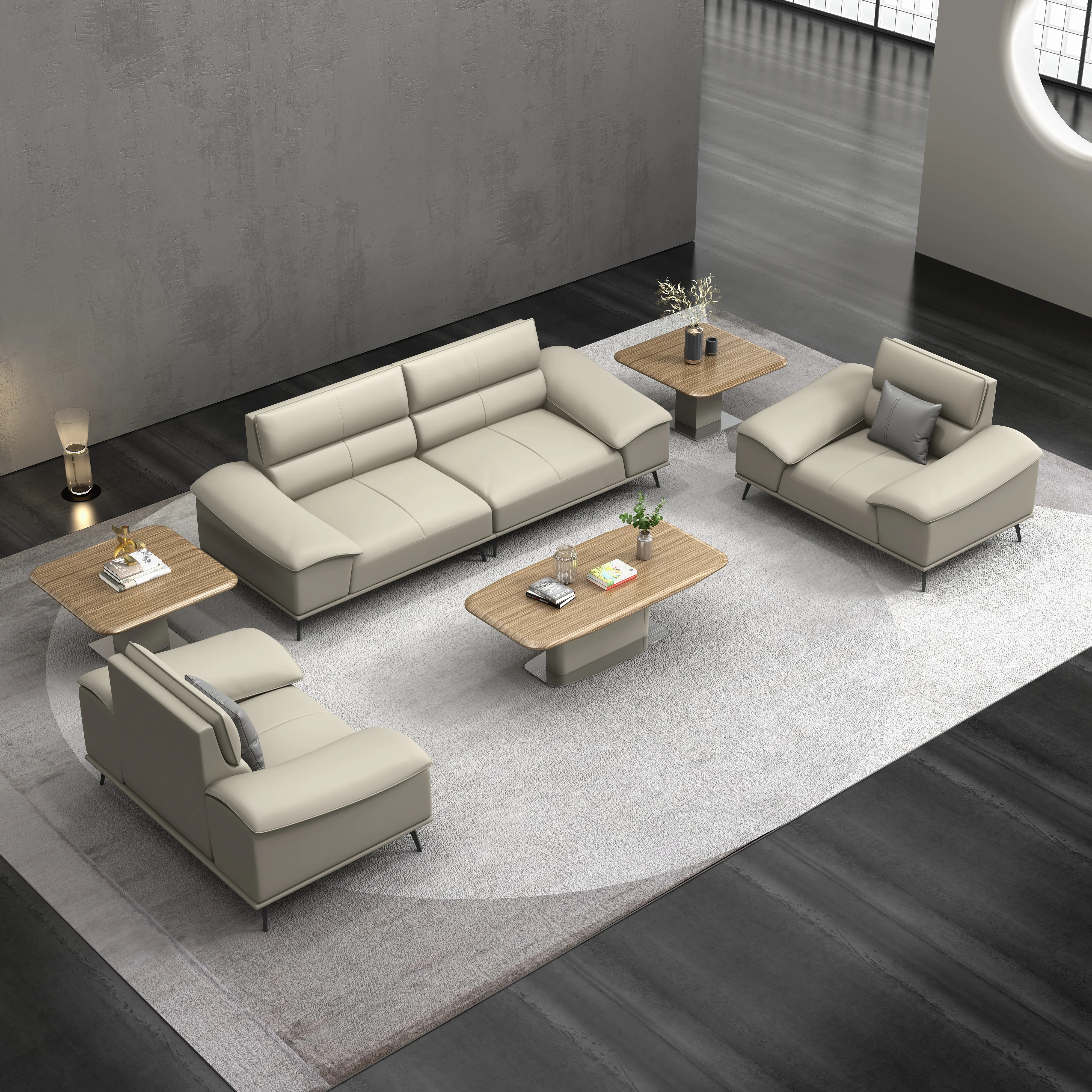 Foshan Manufacturer Wholesale Commercial Office Furniture General Modern PU Leather Office Sofa Waiting Room Reception Sofa
Foshan Manufacturer Wholesale Commercial Office Furniture General Modern PU Leather Office Sofa Waiting Room Reception Sofa