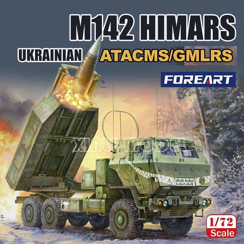 FOREART Plastic Assembled Model Kit FO-2008 Ukraine M142 Haimas High Mobility Rocket Launcher 1/72
FOREART Plastic Assembled Model Kit FO-2008 Ukraine M142 Haimas High Mobility Rocket Launcher 1/72