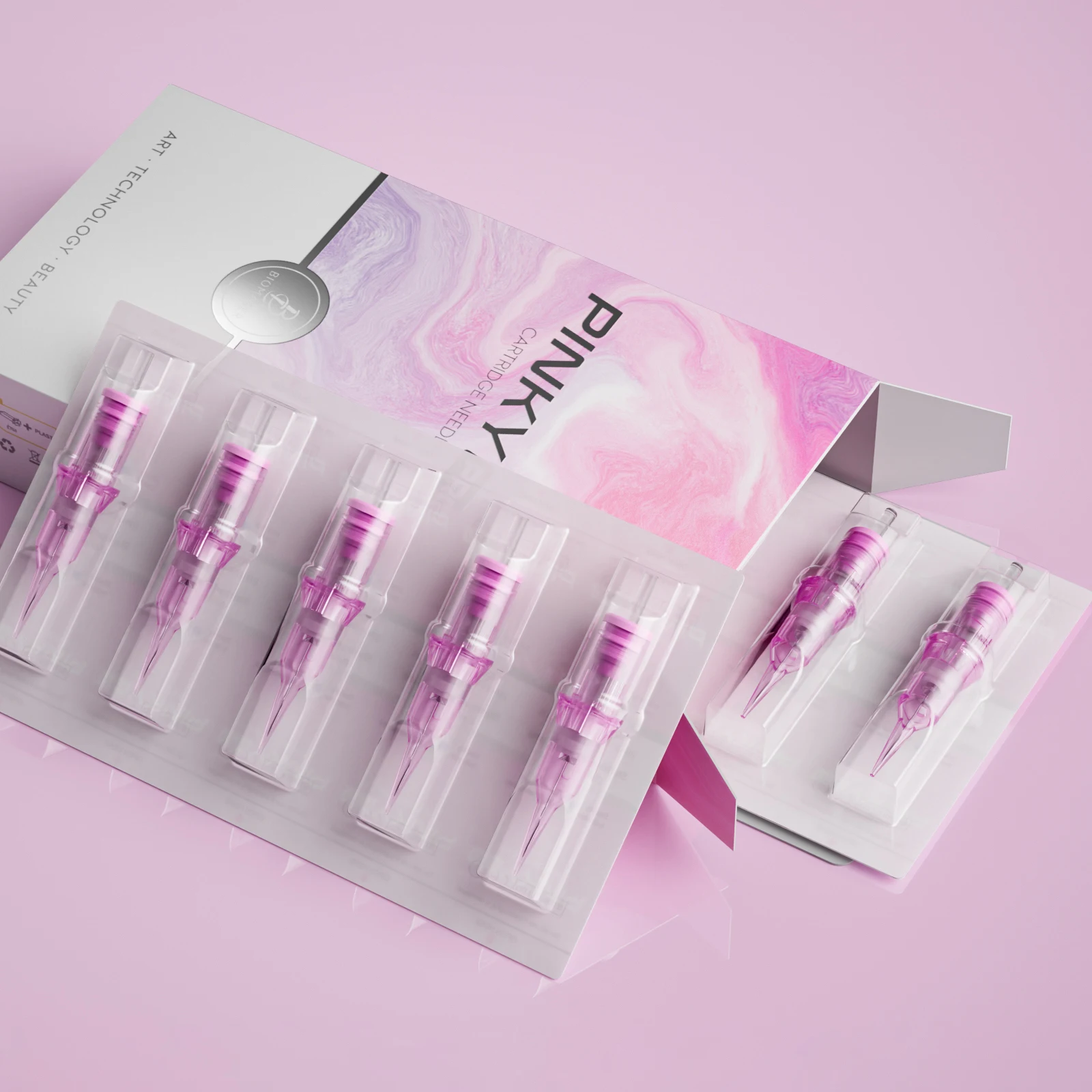 10 шт. Профессиональные стерильные розовые иглы-картриджи для тату-машинок в индивидуальной упаковке
10 шт. Профессиональные стерильные розовые иглы-картриджи для тату-машинок в индивидуальной упаковке