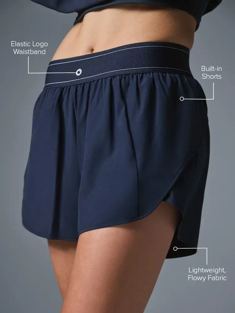 Loose Summer Women Sport Shorts Elastic Waist Running Fitness Breathable Black Shorts Casual Wide Leg Yoga Pants Skirt
Loose Summer Women Sport Shorts Elastic Waist Running Fitness Breathable Black Shorts Casual Wide Leg Yoga Pants Skirt