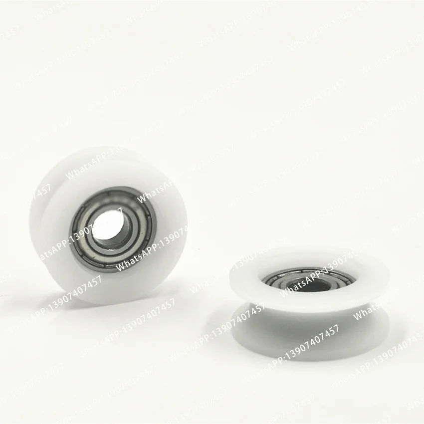 2PCS Track Bearing Pulley U-shaped Groove Wheel Nylon Coated Plastic Steel Wire Wheel 6 * 24 * 9MM
2PCS Track Bearing Pulley U-shaped Groove Wheel Nylon Coated Plastic Steel Wire Wheel 6 * 24 * 9MM