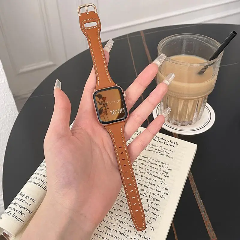 For Apple Watch Band Women Ultra3/2/1 11/10/9/8/7/6/5/4/3/2/1 SE3/2/1 49mm 38mm 40mm 41mm 42mm 44mm 45mm 46mm Leather Loop Strap
For Apple Watch Band Women Ultra3/2/1 11/10/9/8/7/6/5/4/3/2/1 SE3/2/1 49mm 38mm 40mm 41mm 42mm 44mm 45mm 46mm Leather Loop Strap