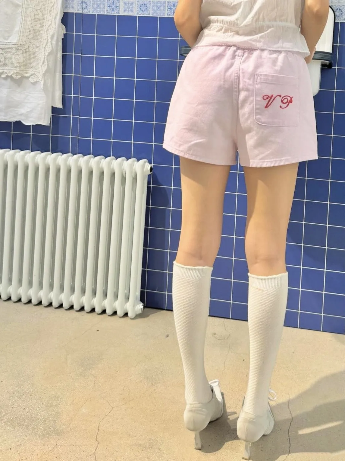 Viapl*in Elastic Waist Pocket Embroidered Color Shorts Summer 2026 Korean Style Cotton Casual Pants
Viapl*in Elastic Waist Pocket Embroidered Color Shorts Summer 2026 Korean Style Cotton Casual Pants