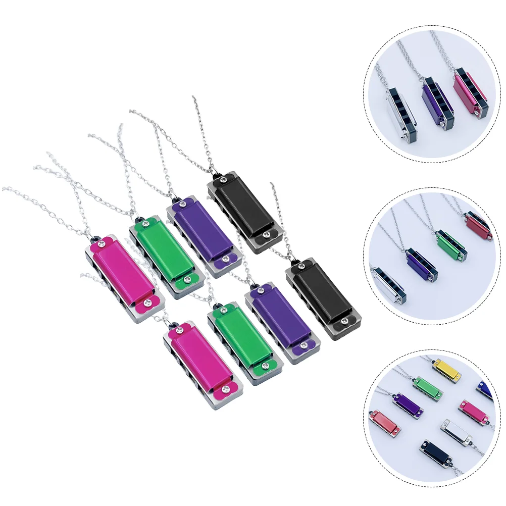 8 Pcs Harmonica for Primary School Students Musical Necklace Toy of The Lid Mini Party Favor Small Gift
8 Pcs Harmonica for Primary School Students Musical Necklace Toy of The Lid Mini Party Favor Small Gift