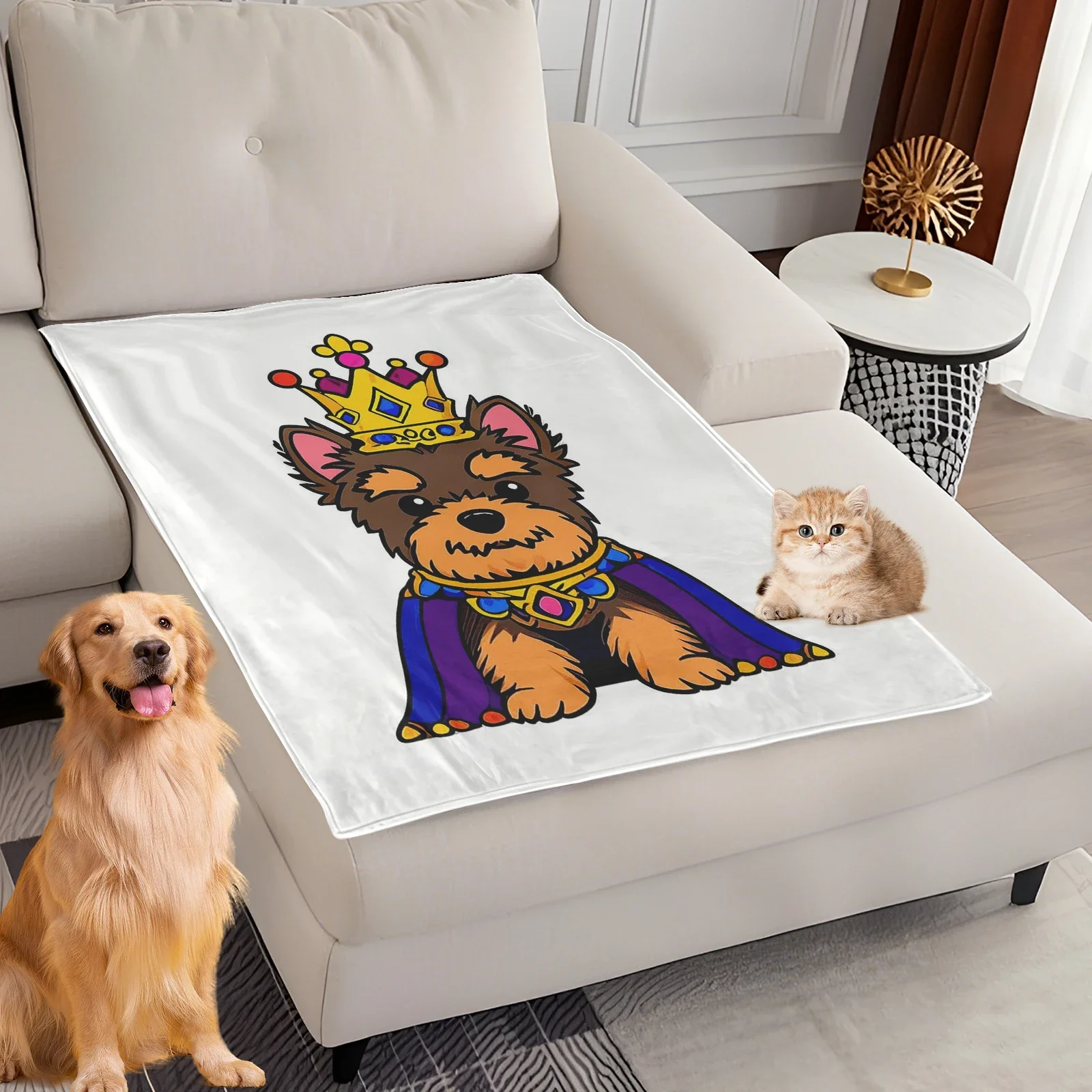Brief Cartoon Pet Dog Photo Blanket Colorful and Funny Design Pet Blanket Creative Gift for Dog Lover Friends Family Companion
Brief Cartoon Pet Dog Photo Blanket Colorful and Funny Design Pet Blanket Creative Gift for Dog Lover Friends Family Companion
