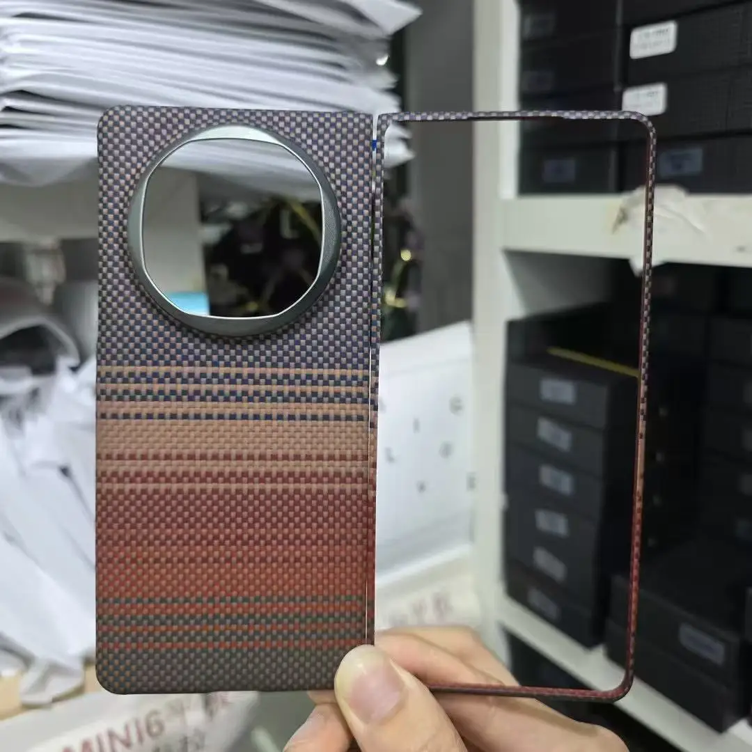 Really Carbon Fiber Phone Case for Huawei Mate X6 Aramid Fiber Fold Cover for Magsafe Magnetic for Huawei MateX6 Case
Really Carbon Fiber Phone Case for Huawei Mate X6 Aramid Fiber Fold Cover for Magsafe Magnetic for Huawei MateX6 Case