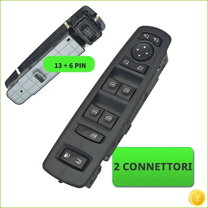 Power Master 13 + 6-контактный переключатель управления окном 80961-0008R 809610008R для Renault Megan Scenic Fluence L30 Latitude Talisman
Power Master 13 + 6-контактный переключатель управления окном 80961-0008R 809610008R для Renault Megan Scenic Fluence L30 Latitude Talisman