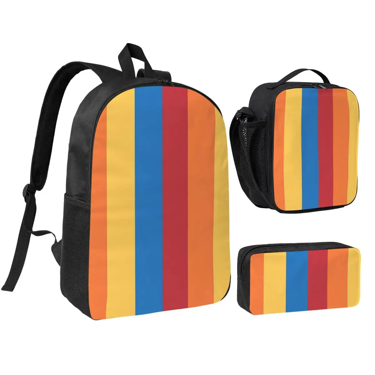 Wally Darling Stripes Backpack Boys Girls BookBag School Bag Shoulder Bags 3ps Insulated Lunch Bag Pencil Case
Wally Darling Stripes Backpack Boys Girls BookBag School Bag Shoulder Bags 3ps Insulated Lunch Bag Pencil Case