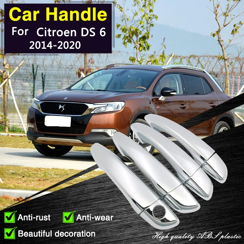 for Citroen DS 6 WR 2014 2015 2016 2017 2018 2019 2020 Chrome Door Handle Cover Car Accessories Stickers Cap Rustproof Catch Set
for Citroen DS 6 WR 2014 2015 2016 2017 2018 2019 2020 Chrome Door Handle Cover Car Accessories Stickers Cap Rustproof Catch Set