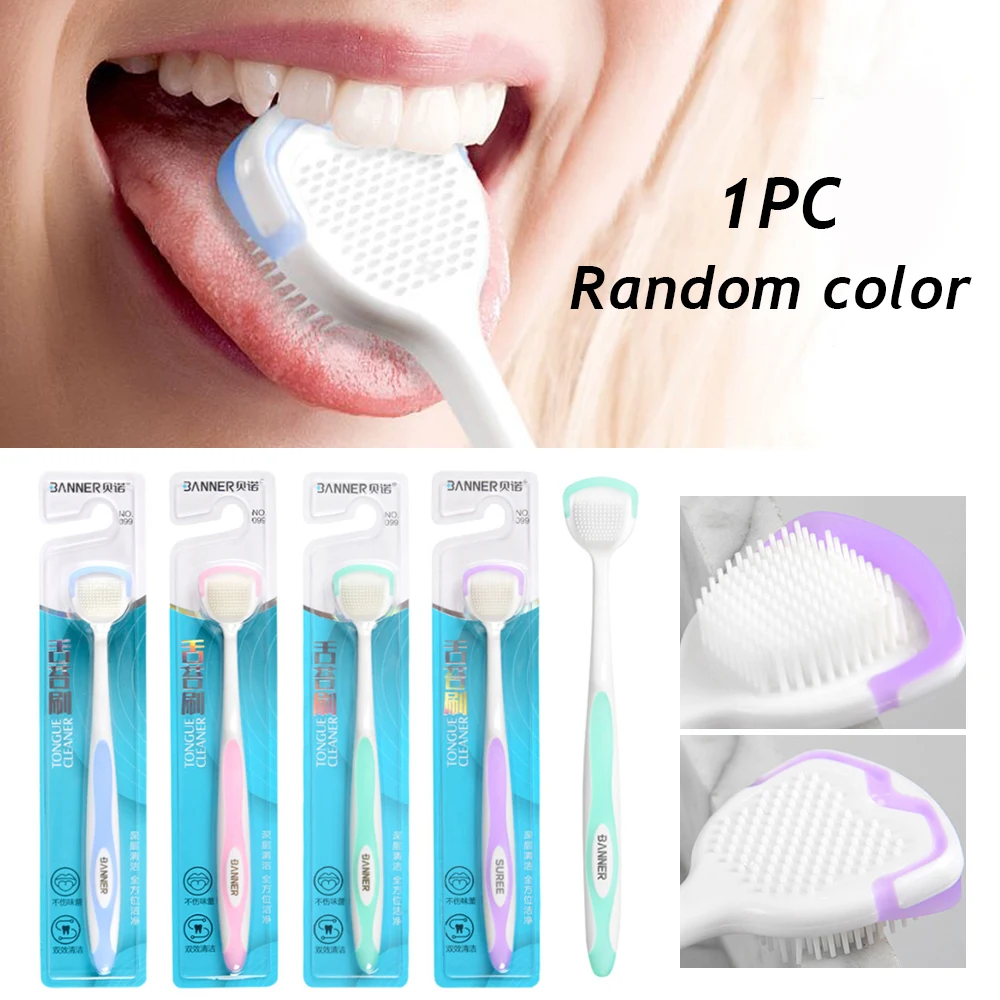 1PC Random Color Tongue Clean Brush Silicone Tongue Scraper Professional Brush For Tongue Cleaning Fresh Breath Oral Care Tool
1PC Random Color Tongue Clean Brush Silicone Tongue Scraper Professional Brush For Tongue Cleaning Fresh Breath Oral Care Tool